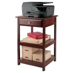 30.71" Delta Printer Stand Walnut - Winsome 10 30.71" Delta Printer Stand Walnut - Winsome -Furniture Sale Store GUEST 2075f0ad da31 4428 95c2 69d8169be7bc