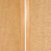 6 Ft. Tall Jute Shoji Screen - Natural (6 Panels)