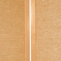 6 Ft. Tall Jute Shoji Screen - Natural (6 Panels)