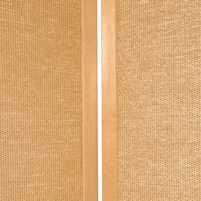 6 Ft. Tall Jute Shoji Screen - Natural (6 Panels) 1 6 Ft. Tall Jute Shoji Screen - Natural (6 Panels)