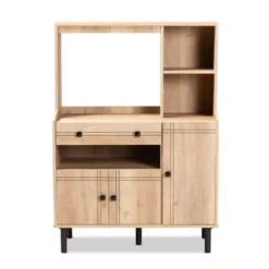 Patterson Modern Wood 3 Door Kitchen Cabinet Oak/Brown - Baxton Studio 10 Patterson Modern Wood 3 Door Kitchen Cabinet Oak/Brown - Baxton Studio -Furniture Sale Store GUEST 21ddcdf8 c54e 4907 a01b 1625df86efaf