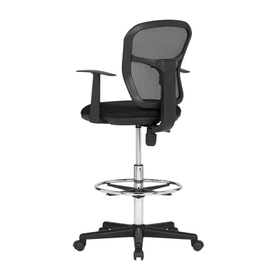 Riviera Drafting Chair - Black 4 Riviera Drafting Chair - Black - Image 4