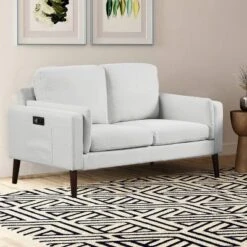 Nathan Stationary Loveseat - Lifestyle Solutions -Furniture Sale Store GUEST 245cc02d 084e 4e03 bf0b aaa51952dfd9