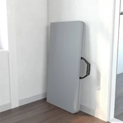 38.5" Fold In Half Multi-Purpose Card Table With Handle Gray - Room & Joy -Furniture Sale Store GUEST 24a45e68 8f98 4831 9017 cf8f703ce244