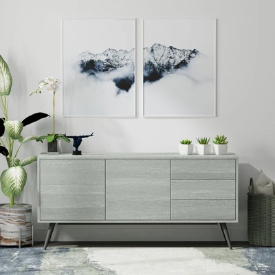 Glenwillow Home Atlas 59" Mid-Century Modern Buffet/Sideboard/TV Console 12 Glenwillow Home Atlas 59" Mid-Century Modern Buffet/Sideboard/TV Console - Image 12