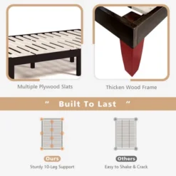 Costway Full Size Wood Bed Frame & 8'' Foam Mattress Set CertiPUR-US Certified 17 Costway Full Size Wood Bed Frame & 8'' Foam Mattress Set CertiPUR-US Certified -Furniture Sale Store GUEST 2663eb8e 930a 4929 bce7 cbe2653cfda2