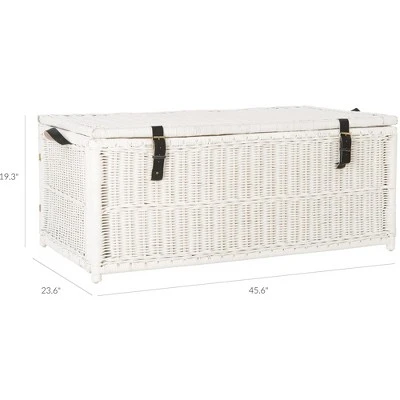 Happimess Caden Wicker Storage Trunk 8 Happimess Caden Wicker Storage Trunk - Image 8