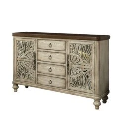 60" Vermont Accent Table Antique White - Acme Furniture -Furniture Sale Store GUEST 2a3e98fc 4863 4012 8c66 66ca97b7cde0