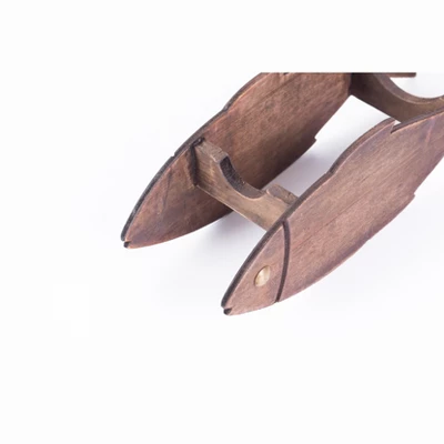 Vintiquewise Wooden Fish Shaped Vintage Decorative Single Bottle Wine Holder 4 Vintiquewise Wooden Fish Shaped Vintage Decorative Single Bottle Wine Holder - Image 4