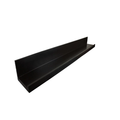 36" Picture Ledge Wall Shelf Black - Inplace 2 36" Picture Ledge Wall Shelf Black - Inplace - Image 2