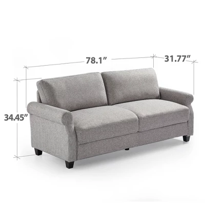 78" Josh Sofa - Zinus 6 78" Josh Sofa - Zinus - Image 6