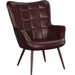 Yaheetech Leather Wingback Accent Chair Armchair For Living Room 21 Yaheetech Leather Wingback Accent Chair Armchair For Living Room -Furniture Sale Store GUEST 2c7beb7f f4ef 4e70 9301 0c04336cf902