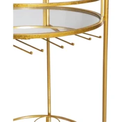 Round Metal Bar Cart Gold - Linon -Furniture Sale Store GUEST 2cd5aee3 996e 42fc acb5 d9638410bf09