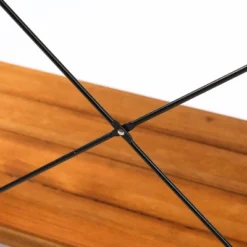 LuxenHome 4-Shelf 66.5" H X 51.2" W Pine Wood Metal Frame Etagere Bookcase. -Furniture Sale Store GUEST 2cfa1697 fdfc 42cb a841 78241c05a110