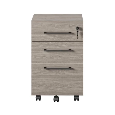 Parkside Mobile File Cabinet Light Brown - Ameriwood Home 1 Parkside Mobile File Cabinet Light Brown - Ameriwood Home