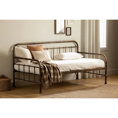 Twin Prairie Metal Daybed Bronze - South Shore 2 Twin Prairie Metal Daybed Bronze - South Shore - Image 2