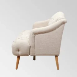 Adelia Contemporary Tufted Sofa Beige - Christopher Knight Home -Furniture Sale Store GUEST 2e86d461 a83c 44fa a86e c1e6edf3b964