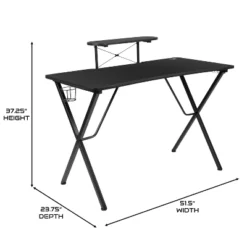 BlackArc Tango Gaming Desk & Chair Set - Reclining Gaming Chair With Slide-Out Footrest & Gaming Desk With Cupholder/Headphone Hook 20 BlackArc Tango Gaming Desk & Chair Set - Reclining Gaming Chair With Slide-Out Footrest & Gaming Desk With Cupholder/Headphone Hook -Furniture Sale Store GUEST 2fc70bdb 9bd1 479c a139 21bc12b8e1ec