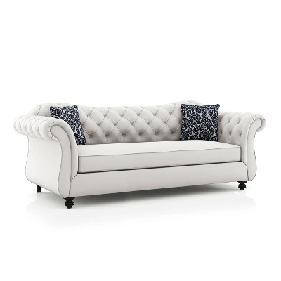 Brushwood Button Tufted Sofa - HOMES: Inside + Out 2 Brushwood Button Tufted Sofa - HOMES: Inside + Out - Image 2