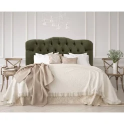 King Tufted Headboard Velvet Loden - Skyline Furniture -Furniture Sale Store GUEST 302df458 d816 455c b165 6b46fa0f6da1