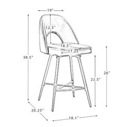 Tilano Modern Counter&Bar Stool,set Of 4 With Cutout Design | ARTFUL LIVING DESIGN 19 Tilano Modern Counter&Bar Stool,set Of 4 With Cutout Design | ARTFUL LIVING DESIGN -Furniture Sale Store GUEST 31d79d0e 59bf 42f7 9b6d 2ba42a63bcf2