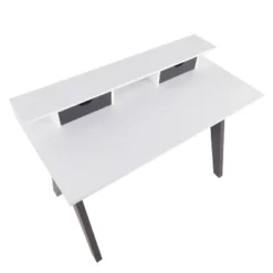 Wishbone Contemporary Computer Desk Wood Gray/White - LumiSource 12 Wishbone Contemporary Computer Desk Wood Gray/White - LumiSource -Furniture Sale Store GUEST 321678c0 c92a 4a8f 94ac 4505acfae02b