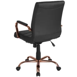 Emma And Oliver Mid-Back Executive Swivel Office Chair With Metal Frame And Arms 24 Emma And Oliver Mid-Back Executive Swivel Office Chair With Metal Frame And Arms -Furniture Sale Store GUEST 33996d49 eb68 4b10 a69f b5f859d76287