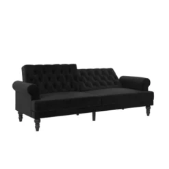 Cassidy Upholstered Futon - Paris Hilton X The Novogratz -Furniture Sale Store GUEST 33da9793 75d3 4d5a 97e6 79687f11ae7b