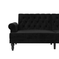 Cassidy Upholstered Futon - Paris Hilton X The Novogratz -Furniture Sale Store GUEST 34a00b77 6247 4820 a4d2 4c7adf8ec3e3