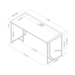 Marga Computer Desk With USB Port - MiBasics 13 Marga Computer Desk With USB Port - MiBasics -Furniture Sale Store GUEST 34eade33 f6c5 4c7e a220 d725433661ed