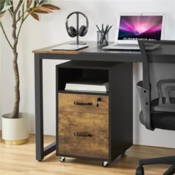 Yaheetech 2-Drawer And 1-Open Shelf Mobile Letter Size Rolling File Cabinet For Home And Office 8 Yaheetech 2-Drawer And 1-Open Shelf Mobile Letter Size Rolling File Cabinet For Home And Office -Furniture Sale Store GUEST 35dbad5e b147 47fb 8d85 08501efa819b