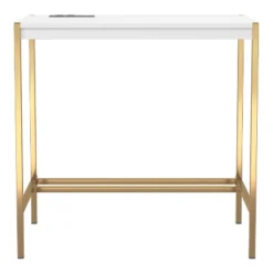 Everbay Writing Desk With Power And USB Plug - MiBasics -Furniture Sale Store GUEST 377b5f79 8213 4e43 993d d5941652273f