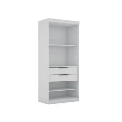 Mulberry 1 Open Sectional Closet White - Manhattan Comfort -Furniture Sale Store GUEST 398b42d3 9e98 44ce 9e6d 6a41cb7db068