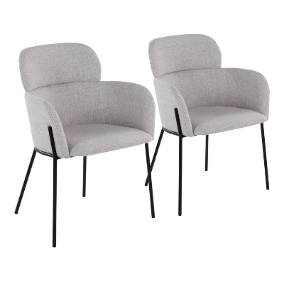 Set Of 2 Milan Dining Chairs - LumiSource 11 Set Of 2 Milan Dining Chairs - LumiSource - Image 11