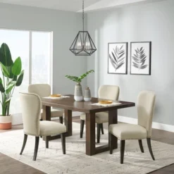 Set Of 2 Savoy Upholstered Dining Armless Chairs - Alaterre Furniture -Furniture Sale Store GUEST 3a22fb96 2929 4617 982f b38f28e24fdc