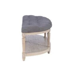 Covil Demilune Bench Charcoal - Powell Company 9 Covil Demilune Bench Charcoal - Powell Company -Furniture Sale Store GUEST 3a5edfbb 3ae8 4207 893c 2ea320779b07