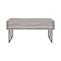 Coaster Home Furniture Analiese Industrial 4 Drawer Home Office Writing Desk, Grey Driftwood Finish -Furniture Sale Store GUEST 3ab2952c 95e5 4c40 8826 75f0eaed504e
