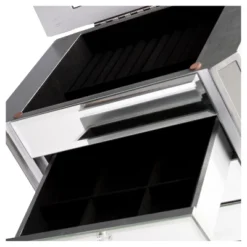 Melanie 7 Drawer Glam Jewelry Armoire Mirrored/Brushed - Aiden Lane -Furniture Sale Store GUEST 3b8096d4 4555 4f4d b0b0 1d44f0f2e14e