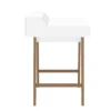 Hanover Writing Desk White - Polifurniture