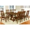 Set Of 2 Crayton Traditional Wooden Side Chairs Dark Oak - HOMES: Inside + Out