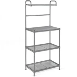 Costway 4-Tier Baker's Rack Microwave Oven Stand Shelves Kitchen Storage Rack Organizer -Furniture Sale Store GUEST 3d71fa2c fb5b 4f7f 9978 6a05a73ebdee
