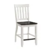 2pc Jamison Two-Tone Counter Height Barstool White - Picket House Furnishings
