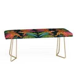 Avenie Jungle Cats Bench - Deny Designs -Furniture Sale Store GUEST 4041db42 8e83 46e5 a0d6 0014713d5a3d