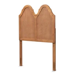 Tobin Vintage Wood Arched Headboard Walnut - Baxton Studio -Furniture Sale Store GUEST 40611eca 34e2 4531 9d79 af4e2948cac0