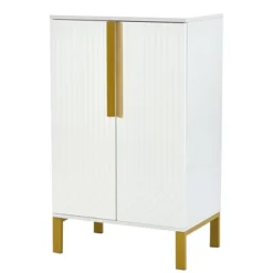 23.7" Freestanding Tipping Shoe Cabinet With Adjustable Shelves - ModernLuxe 14 23.7" Freestanding Tipping Shoe Cabinet With Adjustable Shelves - ModernLuxe -Furniture Sale Store GUEST 409c8375 0a3e 4b15 8324 0b4f52fa78b9