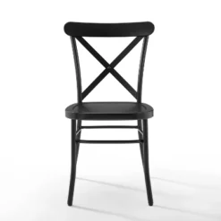 Set Of 2 Camille Dining Chair Matte Black - Crosley -Furniture Sale Store GUEST 4149edd8 4165 44f0 8b1e 2a5912e15491