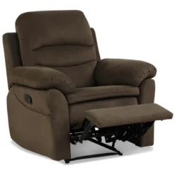 Costway Recliner Chair Single Sofa Armchair Sleeper Lounger W/ Footrest GreyBrown 20 Costway Recliner Chair Single Sofa Armchair Sleeper Lounger W/ Footrest GreyBrown -Furniture Sale Store GUEST 421443bc 6add 4343 b24f 36ceb41788bc
