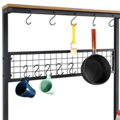 Yaheetech Kitchen Bakers Rack With 4 Storage Shelves -Furniture Sale Store GUEST 4255ef3d 3f7b 4f45 b45c c247e3ed908b