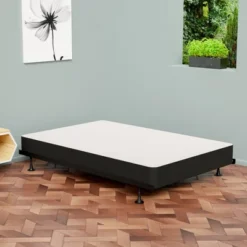 Continental Sleep, 8-Inch Low Profile Mattress Foundation, Strong Wood Structure, Easy Simple Assembly Box Spring.