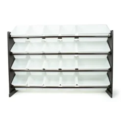 Extra Large Toy Storage Organizer With 20 Storage Bins Espresso/White - Humble Crew 9 Extra Large Toy Storage Organizer With 20 Storage Bins Espresso/White - Humble Crew -Furniture Sale Store GUEST 43ad080b aea3 4907 8971 3183e0743f43